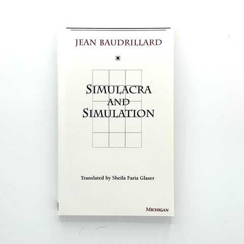 Simulacra and Simulation — Jean Baudrillard