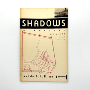 Oregon State Penitentiary—Shadows (April 1953 prison zine)